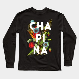 Chapina Flower Long Sleeve T-Shirt